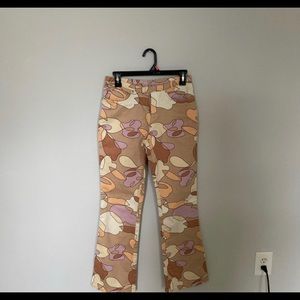 COLORFUL ABSTRACT JEANS